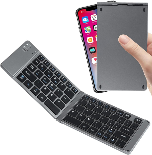 Teclado Inalámbrico Bluetooth Plegable